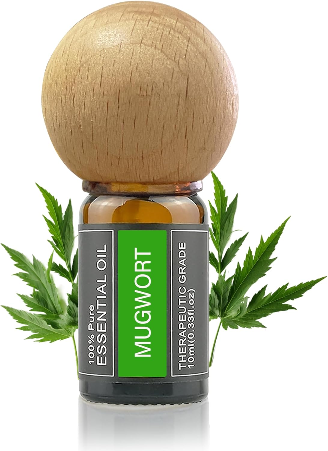ヨモギ精油 アロマオイル 100％天然植物由来 ヨモギエッセンシャルオイル 10ml （ディフューザーセット）